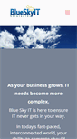 Mobile Screenshot of blueskyit.ca